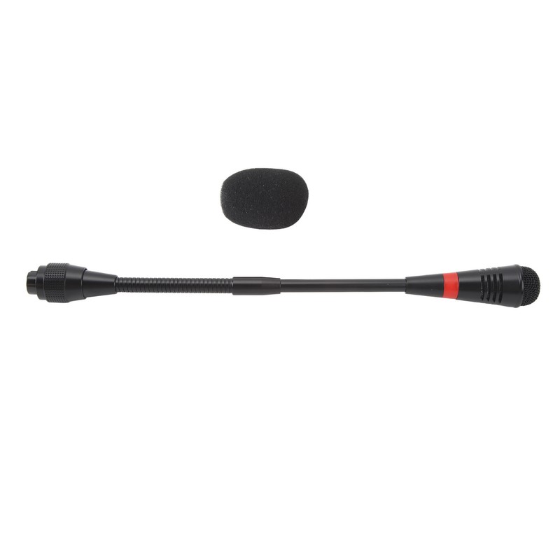 Gooseneck Microphone Clear Sound Transmission 25CM Gooseneck Podium Microphone for