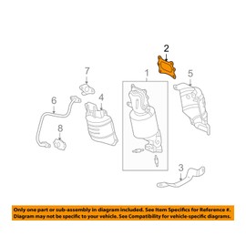 Honda Genuine Parts - Gasket, Ex. Chamber (18115-5G0-A01)