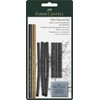 Faber-Castell Pitt Monochrome Charcoal Set Blister-Card ,Brown