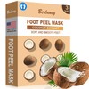 Berlaney Foot Peeling Mask - Pro Callus Remover with Coconut