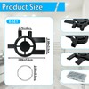 6pcs Dispenser Key Replacement for Cintas & Sanis,3-in-1 Toilet Paper