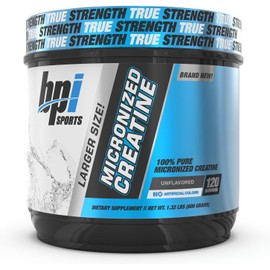 BPI Sports 100 Monohidrato de Creatina Micronizada gr - 120 Porciones (600 gr)