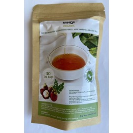 KAHIDJI Organic Soursop Leaves , Moringa Leaves & Mangosteen Peel Tea 30 bags