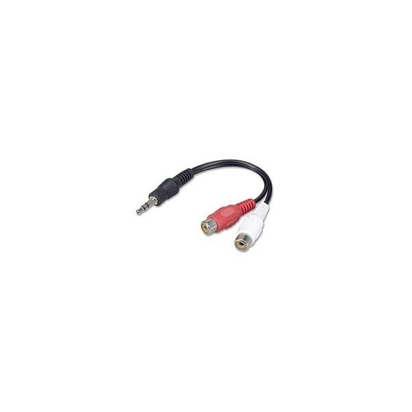 Manhattan 0.25 m, RCA Jack/2x RCA FM 3.5 mm M