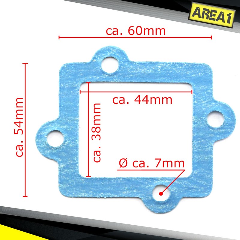Area1 Replacement Membrane Block China 2-Stroke Compatible with Aerox Neos