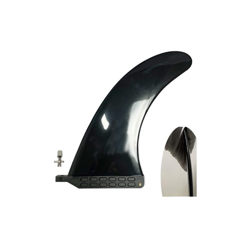 HFEXI Soft Fin Longboard 9" Center Fin with Fin Lock