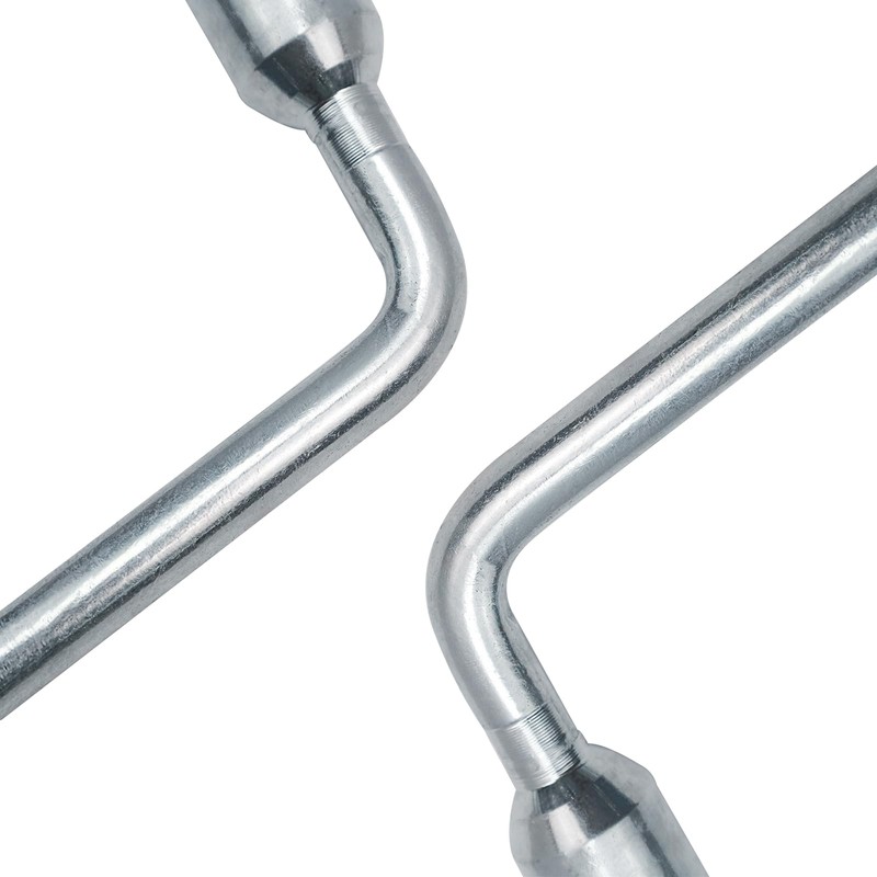 Semetall 19mm Car Spare Tire Lug Wrench,Slotted End Socket Repair