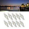 10Pcs LED Underwater Fishing Lure Light Eye Shape Deep Drop
