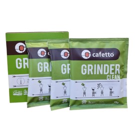 Cafetto Grinder Clean 100% Natural Coffee Grinder Cleaner, 3 x 45g