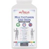 Multivitamin with Iron 180 Daily Tablets - High Strength Supplement