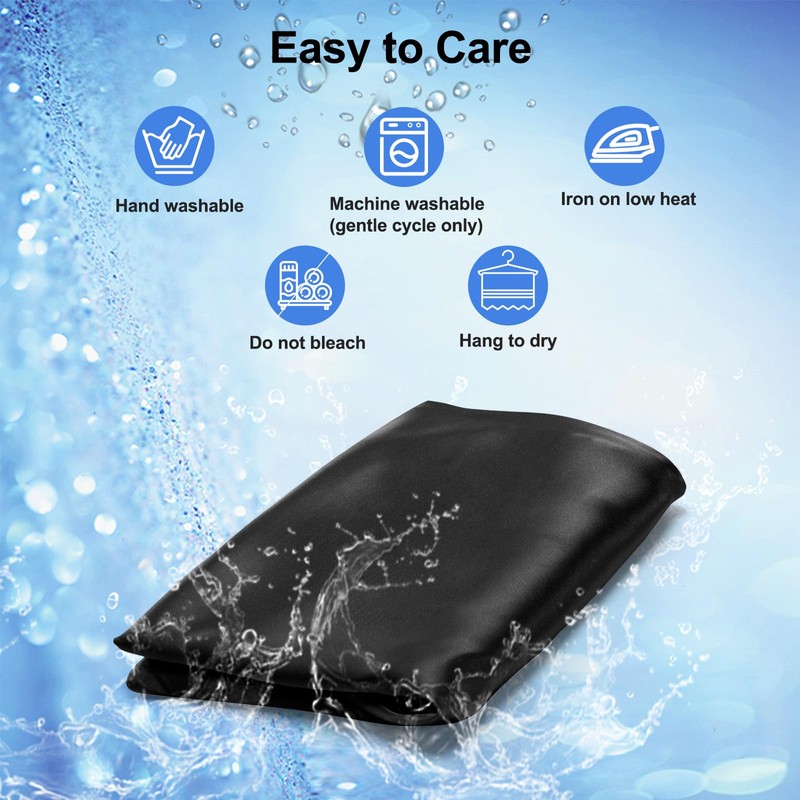 2 Pack Satin Pillowcase for Zelimun Cervical Pillow, Contour Pillow