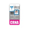 CRNA Badge Buddy Vertical w/Height & Weight Conversion Charts (Standard,