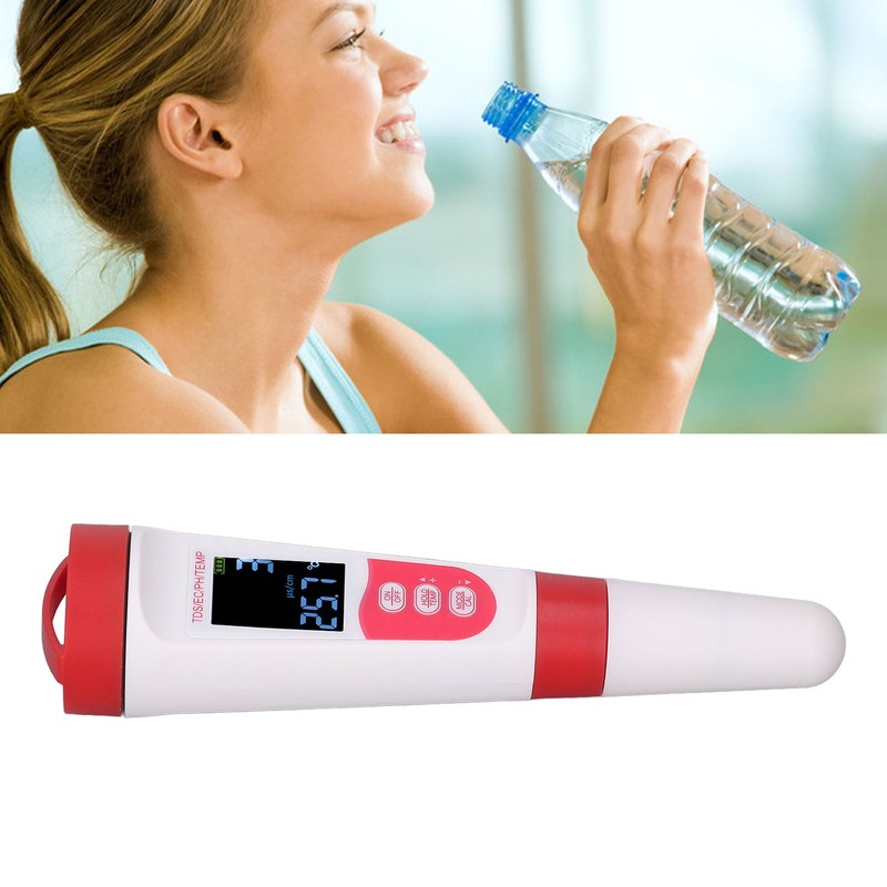 Water Quality Tester Accurate Measurement PH EC TDS TEMP 4