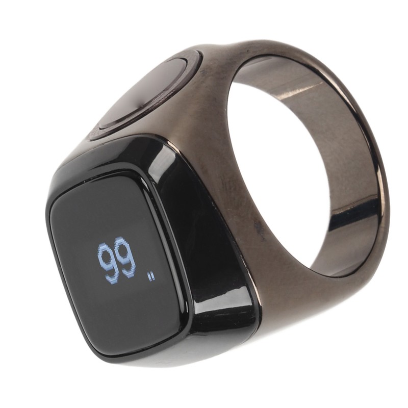 22MM Electronic Counter 0.49in Digital Display Intelligent Counting Finger Ring