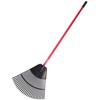 Bully Tools Poly Lawn and Leaf Rake - Fiberglass Handle,