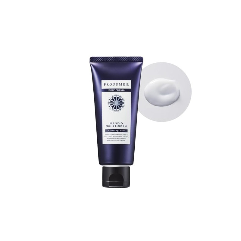 Proudmen Hand Cream Hand & Skin Cream, Grooming Citrus Scent,