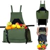 Tintsabo Gardening Apron, Harvest Apron Gardening Gifts for Men Gardening