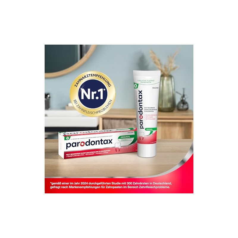 Parodontax Original Toothpaste, 1 x 75 ml Toothpaste
