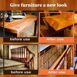 2pcs Salve Brush for Furniture, Wood Furniture Brush Repair Durable Salve Brush for Leather 2025 New Leather Furniture Salve Brush Set for Furniture Car Seats Jackets Shoes