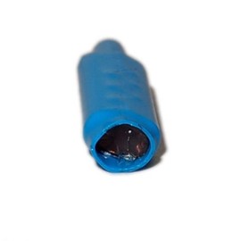 Low Voltage Wire Connectors - B Connectors Silicone Filled Wet B Gel Telephone Alarm Wire Crimp Bean Type Splice for Low Voltage Application, Blue (500Pcs)
