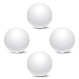 Peomliee Cat Track Balls Replacement Track Balls for Turbo Round Scratcher Toy (4 pcs)