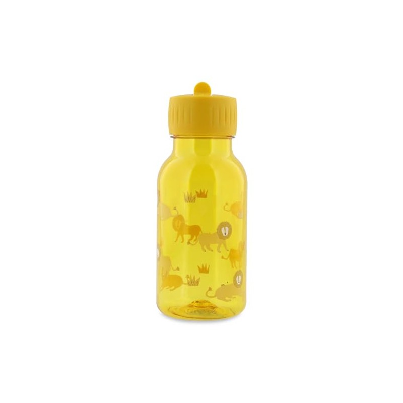 Trixie Lively Lion Children's Water Bottle, Tritan, 350 ml