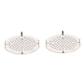 T&S Brass 010386-45 Flat Strainer, 3-1/2-Inch, Stainless (Twо Расk)