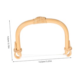 BIUDECO 2pcs Teapot Handle Accessories Kettle Teaspoons Teapot Repair Accessories Handle Replacement for Ceramic Pot Buckle Teapot Handle Purse U-shape Handle Teapot Parts Beige