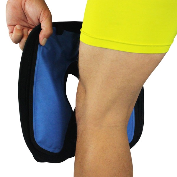 Brace Direct Reusable Cryo Cold Knee Pack for Injuries, Post Op, Pain Relief, Post Workout, Sprain, Surgery, Reduce Inflammation & Swelling to Improve Blood Flow and Faster Recovery. Freezer Safe