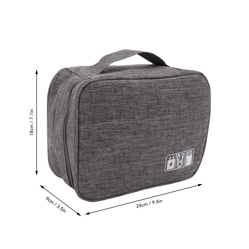 Portable Cord Bag Electronic Accessories Carry Case Waterproof Electronic Storage
