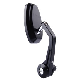 Premium 7/8" Motorcycle Bar End Mirrors with 360-Degree for Enhanced and