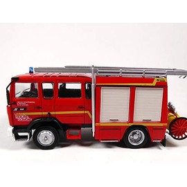 OPO 10 - Lot of 2 fire engines 1/43 compatible with Renault VI S180 + Berliet FF 6x6 (P2 + P11)