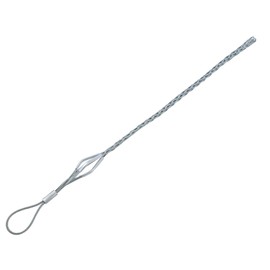 KATSU Cable Pulling Grip Socks for 101-115mm Cable, 1800mm Length Single Hook Galvanized Steel Anti-Slip Cable Wire Traction Sleeve Flexible Mesh Puller Rope Cable Sock