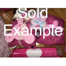 Reborn / Silicone Baby Shower Surprise Box Opening! Girl Items size: Newborn