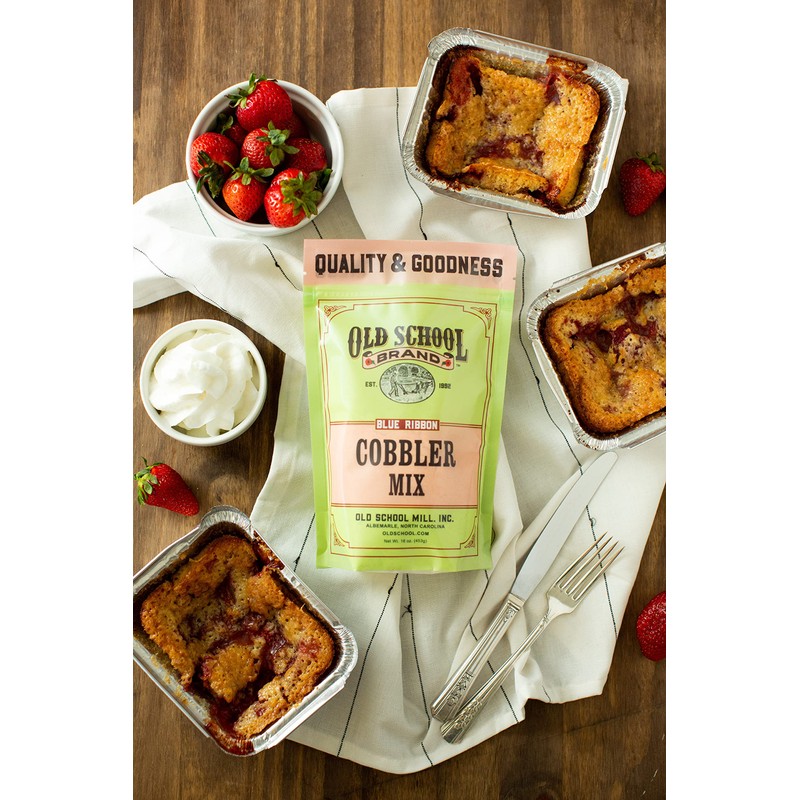 Old School Brand Old Fashioned Cobbler Mix - 16 Ounce