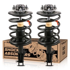 KUIPERAUTO Front and Rear Struts and Shocks Complete Assembly Shocks Absorbers Coil Spring Compatible for 2007-2012 Nissan Altima Coupe/Sedan 2.5L 172392 172393 (Set of 4)