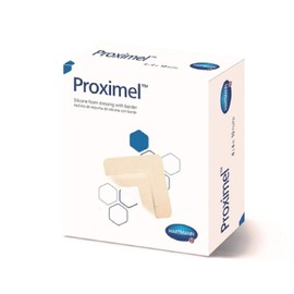 Hartmann 14400000 Proximel Silicone Foam Dressing with Border (Pack of 5)