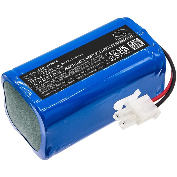 Enyuly 2600mAh Replacement Battery for Zaco A9s A4s A8s A6