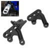Motorcycle Foot Pegs Bracket Set Metal Construction Stable High Strength