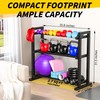 LarFaFa 3-Tier Adjustable Dumbbell Rack, Weight Rack for Home Gym