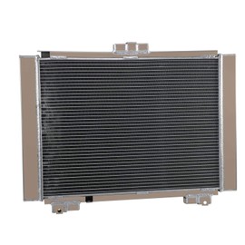 Cubauto 3 Rows Full Aluminum Radiator Compatible For 1964 Ford Galaxie 500 / 500XL L6/V8