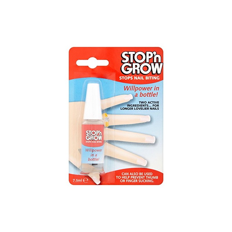 12 x Stop'n Grow Stops Nail Biting 7.5ml