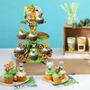 3 Tier Jungle Safari Cupcake Stand with 24 Cupcake Toppers