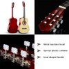 Classical Guitar String Tuning Pegs Silver Guitar Machine Heads Set
