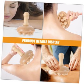 OHPHCALL 2pcs Scalp Massage Comb Ergonomic Handheld Hair Brush for Hair Care Natural Design Portable Wide-toothed Comb for Relaxation