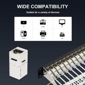 iwillink - Panel de conexión de 10 Gbps, 12 puertos, acoplador RJ45, panel de conexión Cat6, blindado STP con barra trasera, montaje en pared de 19 pulgadas o montaje en rack, compatible con cableado