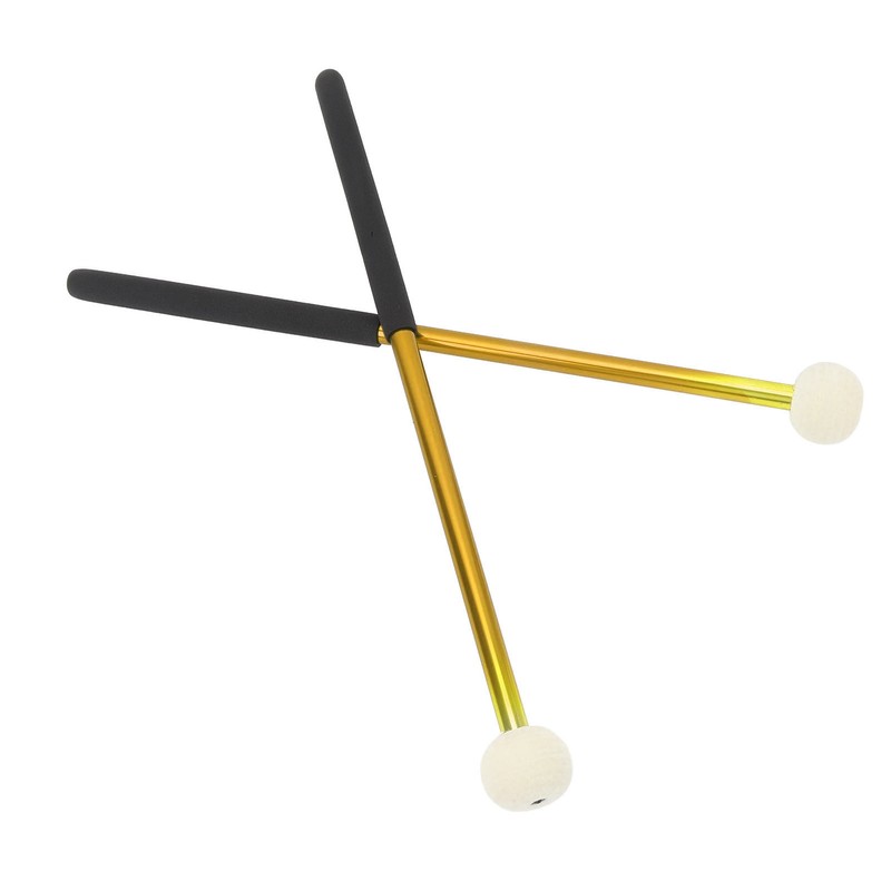 2 Pcs Timpani Mallet Soft Wool Felt Head Anti Slip