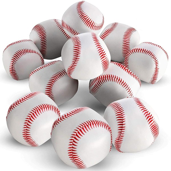 Bedwina Mini Soft Baseballs - Pack of 24 Bulk -