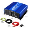 Kinverch 750W Continuous/1500W Peak Power Inverter DC 12V to 110V