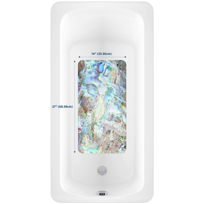 Kahuna Grip™ Non-Slip Bath & Shower Mat - Abalone (14x27)